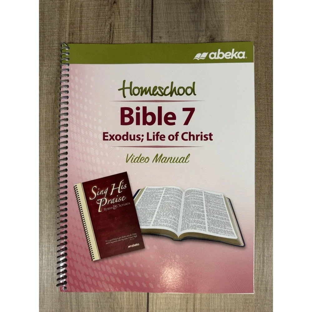 ABeka Abeka Bible 7 Exodus; Life of Christ Video Manual - 7th grade Bible